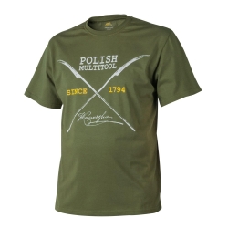 T-Shirt Polish Multitool Olive